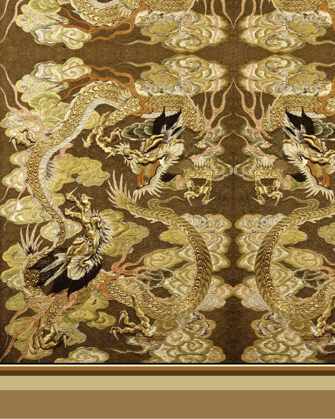 Velour Schloemphie Dress Dragon in Clouds