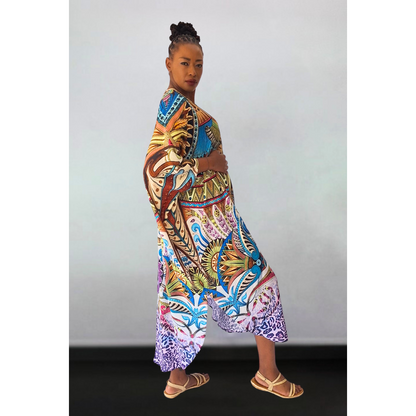Cairo Kaftan Full V Neck