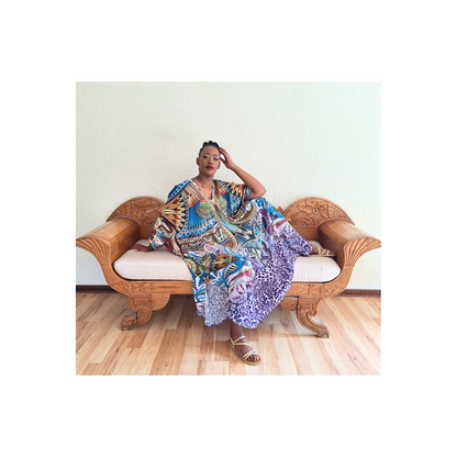 Cairo Kaftan Full V Neck