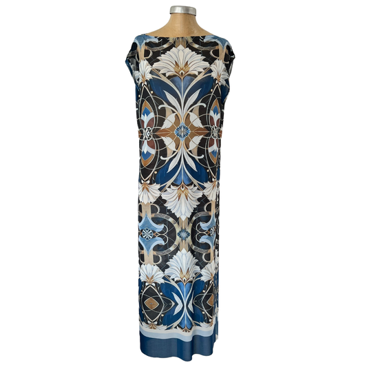Mesh Gilet Maxi Floral Nouveau