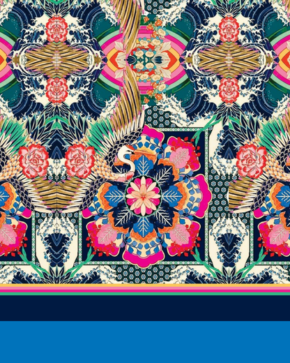 Mesh Top Crane with Waves