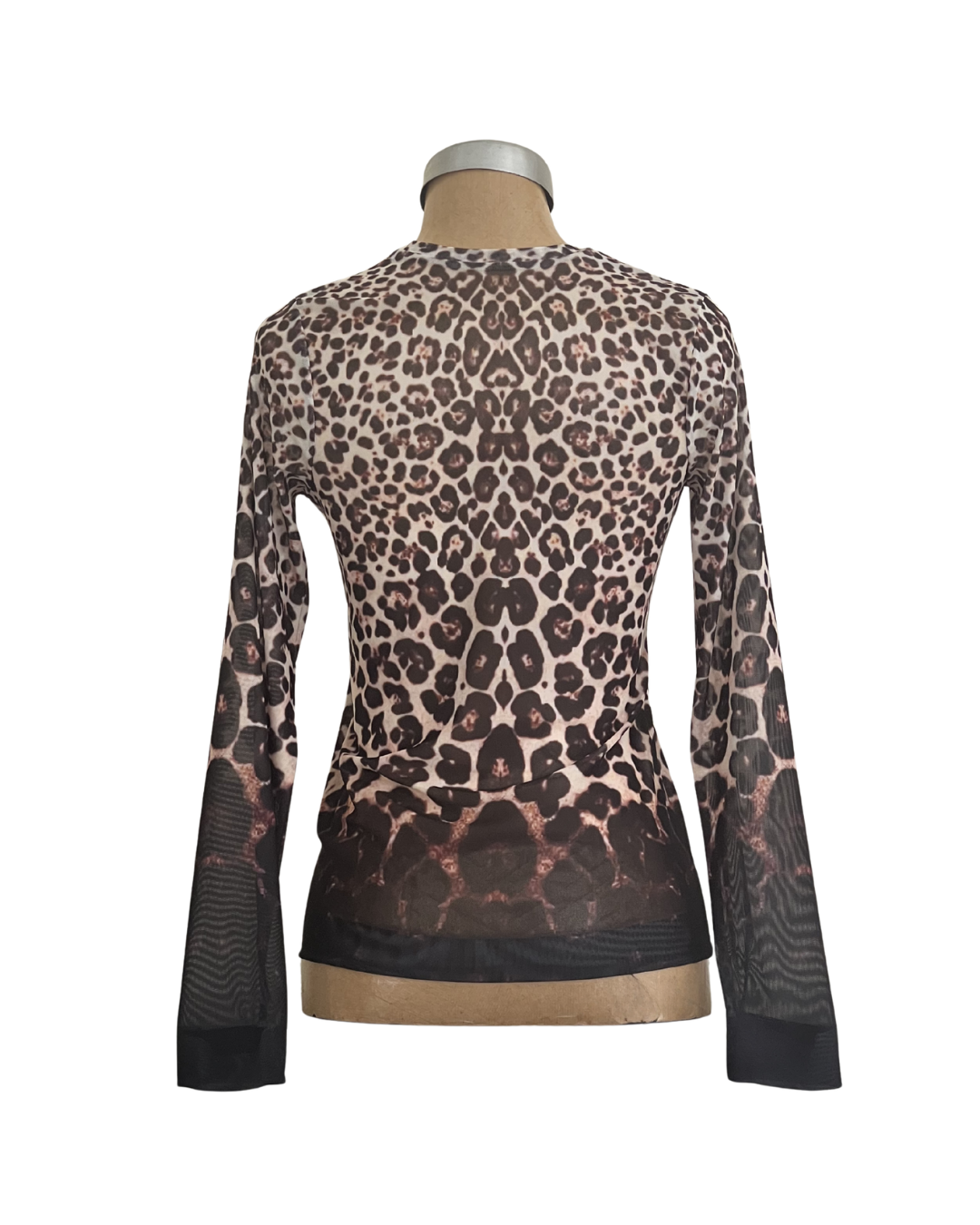 Mesh Top Leopard Shade