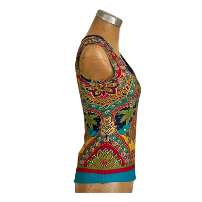 Mesh Top Tank Elephant Palms