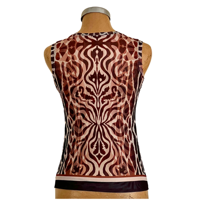 Mesh Top Tank Giraffe