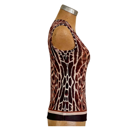 Mesh Top Tank Giraffe