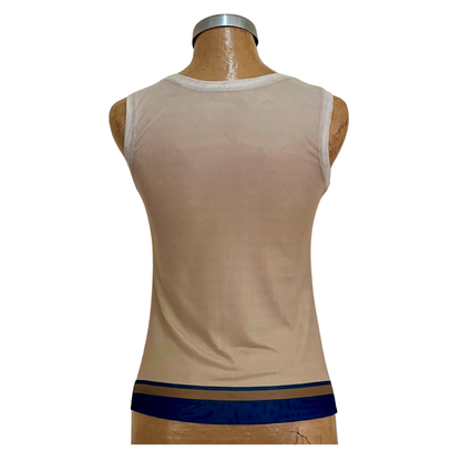 Mesh Top Tank Lotus Dragonfly