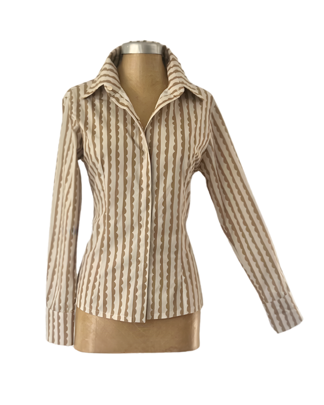 Classic Shirt Natural Scallop