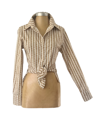 Classic Shirt Natural Scallop