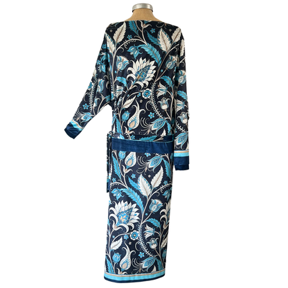 Velour Schloemphie Dress Jacobean Paisley