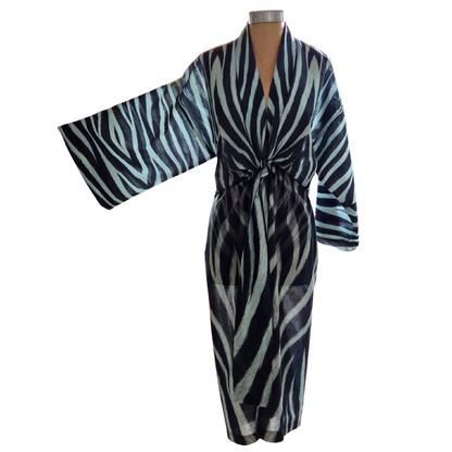 Tie Kimono Zebra