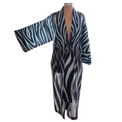 Tie Kimono Zebra