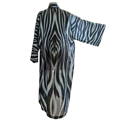 Tie Kimono Zebra