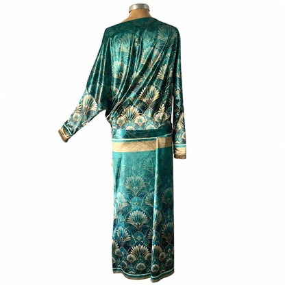 Velour Schloemphie Dress Dragon Tapestry