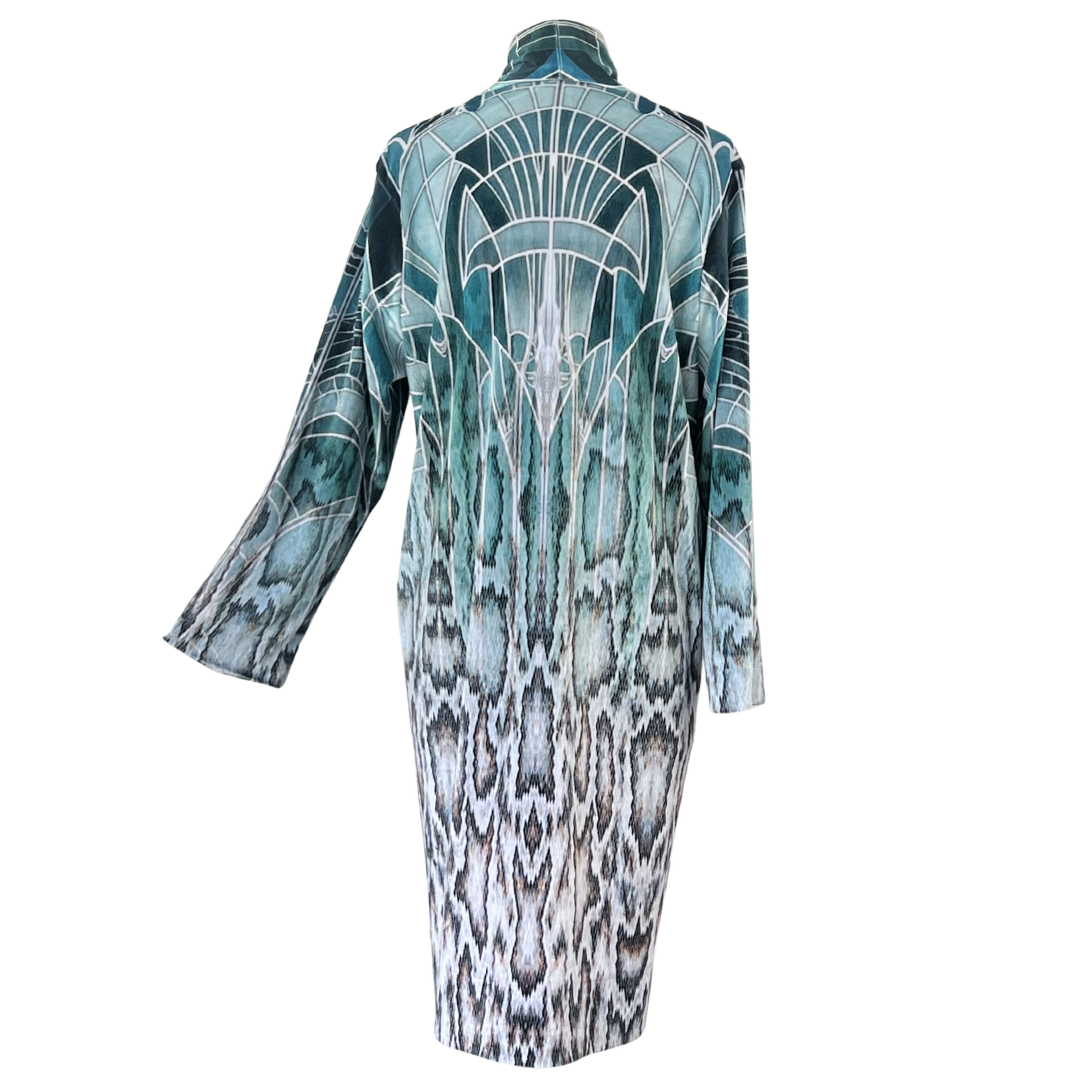 Velour Coat Python Nouveau