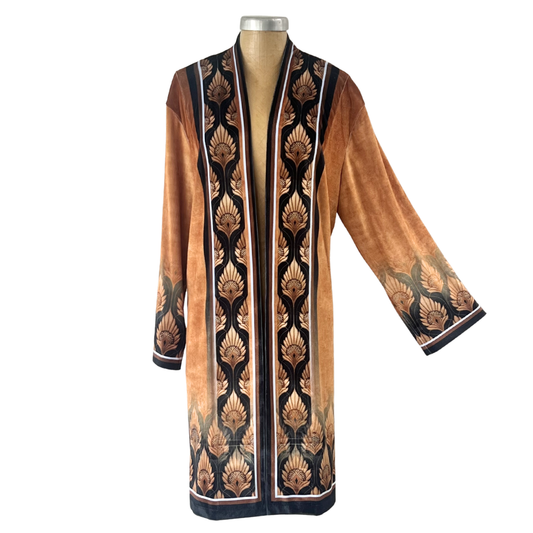 Velour Coat Tiger Tapestry